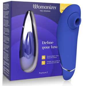 WOMANIZER - STIMULATEUR DE CLITORIS PREMIUM 2 BLEUETS